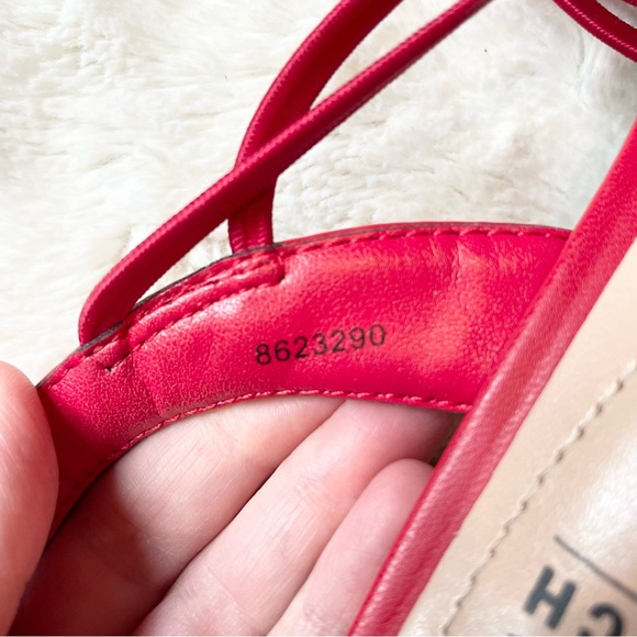 Impo Stretch Eden Red Memory Foam Open Toe Sandal 8 - Picture 9 of 10